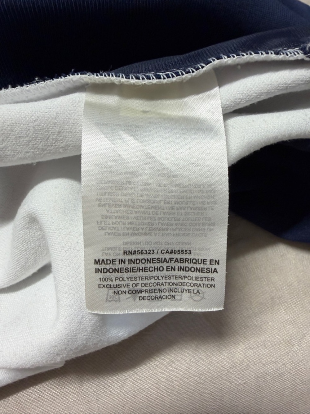 Nike Detroit Tigers MLB Zip Up Jacket XL Colorblock Navy White Orange - Picture 7 of 9